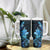 Matariki New Zealand Tumbler With Handle Maori Pattern Blue Galaxy