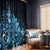 Matariki New Zealand Window Curtain Maori Pattern Blue Galaxy