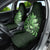 Matariki New Zealand Car Seat Cover Maori Pattern Green Galaxy