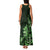 Matariki New Zealand Family Matching Tank Maxi Dress and Hawaiian Shirt Maori Pattern Green Galaxy