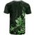 Matariki New Zealand T Shirt Maori Pattern Green Galaxy