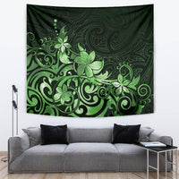 Matariki New Zealand Tapestry Maori Pattern Green Galaxy LT05 Green - Polynesian Pride