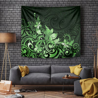 Matariki New Zealand Tapestry Maori Pattern Green Galaxy LT05 - Polynesian Pride