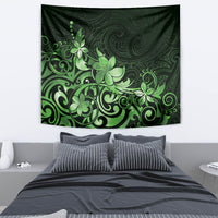 Matariki New Zealand Tapestry Maori Pattern Green Galaxy LT05 - Polynesian Pride