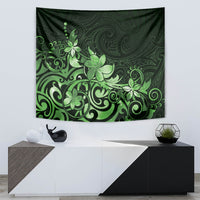 Matariki New Zealand Tapestry Maori Pattern Green Galaxy LT05 - Polynesian Pride