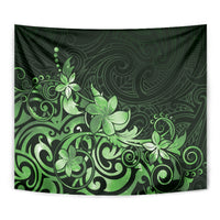 Matariki New Zealand Tapestry Maori Pattern Green Galaxy LT05 - Polynesian Pride