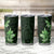 Matariki New Zealand Tumbler Cup Maori Pattern Green Galaxy