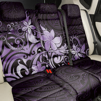 Matariki New Zealand Back Car Seat Cover Maori Pattern Purple Galaxy LT05 - Polynesian Pride