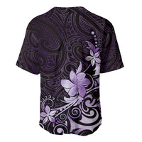 Matariki New Zealand Baseball Jersey Maori Pattern Purple Galaxy LT05 - Polynesian Pride