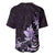 Matariki New Zealand Baseball Jersey Maori Pattern Purple Galaxy