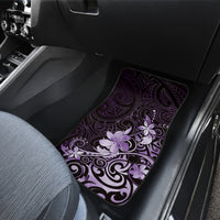 Matariki New Zealand Car Mats Maori Pattern Purple Galaxy LT05 - Polynesian Pride