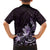 Matariki New Zealand Family Matching Long Sleeve Bodycon Dress and Hawaiian Shirt Maori Pattern Purple Galaxy