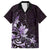 Matariki New Zealand Family Matching Long Sleeve Bodycon Dress and Hawaiian Shirt Maori Pattern Purple Galaxy