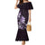 Matariki New Zealand Family Matching Mermaid Dress and Hawaiian Shirt Maori Pattern Purple Galaxy