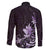 Matariki New Zealand Family Matching Puletasi and Hawaiian Shirt Maori Pattern Purple Galaxy