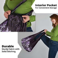 Matariki New Zealand Grocery Bag Maori Pattern Purple Galaxy LT05 - Polynesian Pride