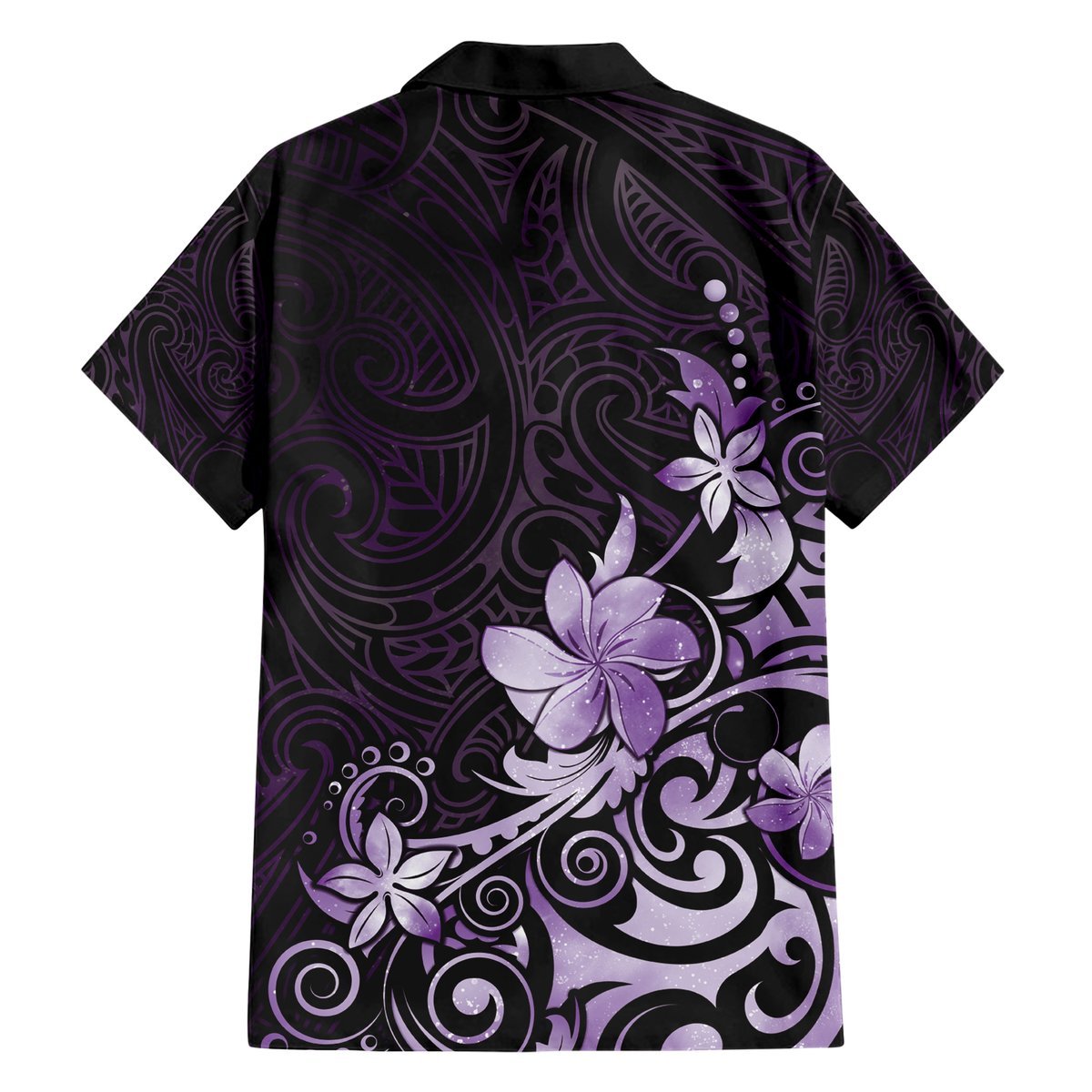 Matariki New Zealand Hawaiian Shirt Maori Pattern Purple Galaxy LT05 - Polynesian Pride