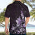 Matariki New Zealand Hawaiian Shirt Maori Pattern Purple Galaxy