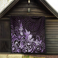 Matariki New Zealand Quilt Maori Pattern Purple Galaxy LT05 - Polynesian Pride