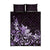 Matariki New Zealand Quilt Bed Set Maori Pattern Purple Galaxy