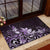 Matariki New Zealand Rubber Doormat Maori Pattern Purple Galaxy