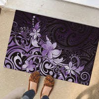 Matariki New Zealand Rubber Doormat Maori Pattern Purple Galaxy LT05 - Polynesian Pride