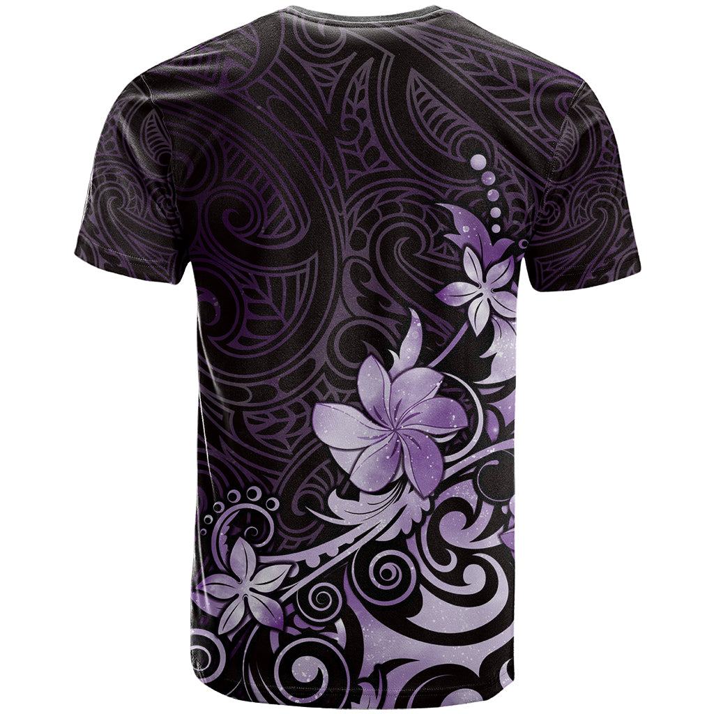 Matariki New Zealand T Shirt Maori Pattern Purple Galaxy LT05 - Polynesian Pride