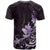 Matariki New Zealand T Shirt Maori Pattern Purple Galaxy