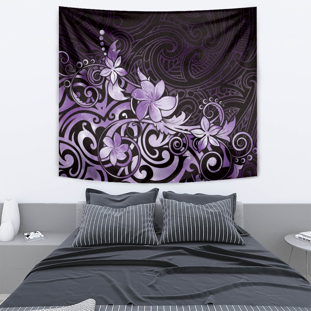 Matariki New Zealand Tapestry Maori Pattern Purple Galaxy LT05 - Polynesian Pride