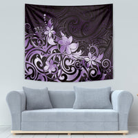 Matariki New Zealand Tapestry Maori Pattern Purple Galaxy LT05 - Polynesian Pride