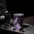 Matariki New Zealand Tumbler Cup Maori Pattern Purple Galaxy