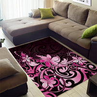 Matariki New Zealand Area Rug Maori Pattern Pink Galaxy LT05 - Polynesian Pride