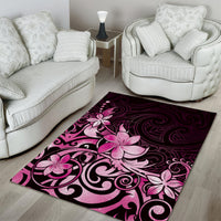 Matariki New Zealand Area Rug Maori Pattern Pink Galaxy LT05 - Polynesian Pride