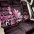 Matariki New Zealand Back Car Seat Cover Maori Pattern Pink Galaxy