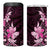 Matariki New Zealand 4 in 1 Can Cooler Tumbler Maori Pattern Pink Galaxy