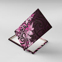 Matariki New Zealand Canvas Wall Art Maori Pattern Pink Galaxy LT05 With Frame Pink - Polynesian Pride