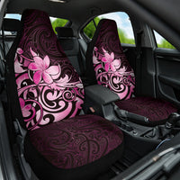 Matariki New Zealand Car Seat Cover Maori Pattern Pink Galaxy LT05 One Size Pink - Polynesian Pride