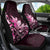 Matariki New Zealand Car Seat Cover Maori Pattern Pink Galaxy