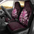 Matariki New Zealand Car Seat Cover Maori Pattern Pink Galaxy