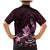 Matariki New Zealand Family Matching Mermaid Dress and Hawaiian Shirt Maori Pattern Pink Galaxy