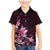 Matariki New Zealand Family Matching Mermaid Dress and Hawaiian Shirt Maori Pattern Pink Galaxy