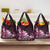 Matariki New Zealand Grocery Bag Maori Pattern Pink Galaxy