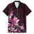 Matariki New Zealand Hawaiian Shirt Maori Pattern Pink Galaxy