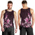 Matariki New Zealand Men Tank Top Maori Pattern Pink Galaxy