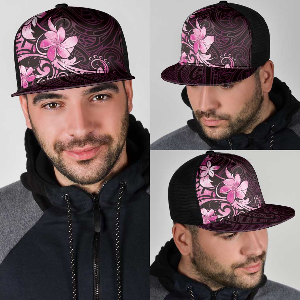 Matariki New Zealand Mesh Trucker Cap Maori Pattern Pink Galaxy LT05 - Polynesian Pride