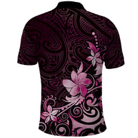 Matariki New Zealand Polo Shirt Maori Pattern Pink Galaxy LT05 - Polynesian Pride
