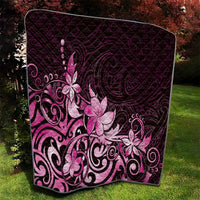 Matariki New Zealand Quilt Maori Pattern Pink Galaxy LT05 - Polynesian Pride