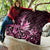 Matariki New Zealand Quilt Maori Pattern Pink Galaxy