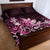 Matariki New Zealand Quilt Bed Set Maori Pattern Pink Galaxy