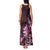 Matariki New Zealand Tank Maxi Dress Maori Pattern Pink Galaxy